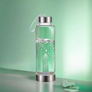 Premium Quality Quartz glass water bottle, transparent water bottle1 Bottle